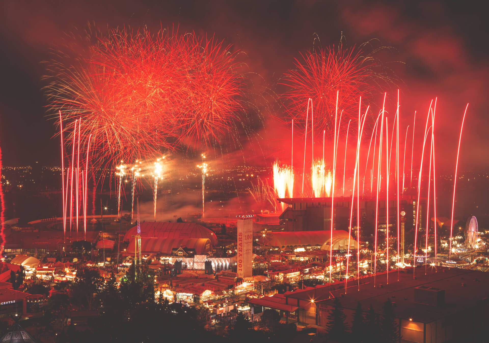 Canada Day Fireworks Tourism Calgary