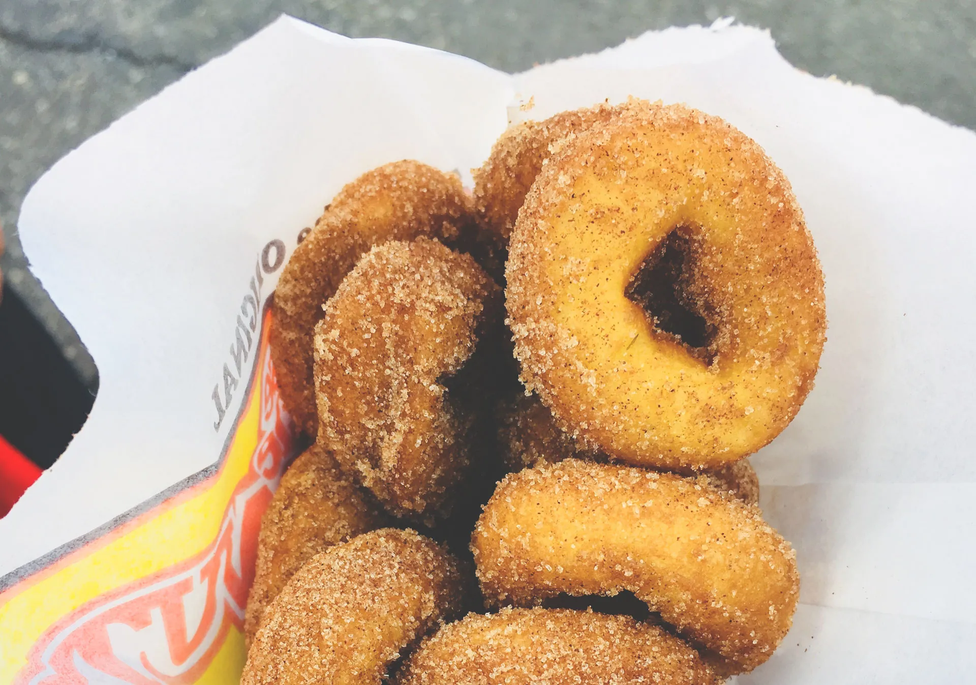 Mini Doughnuts - maybe the icon of iconic Stampede food