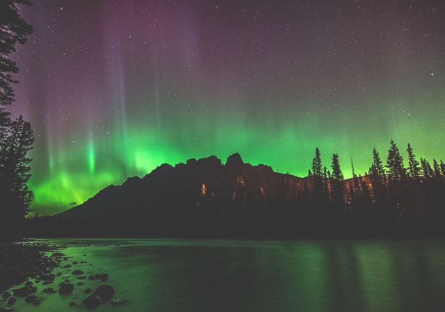 Aurora Borealis in Banff