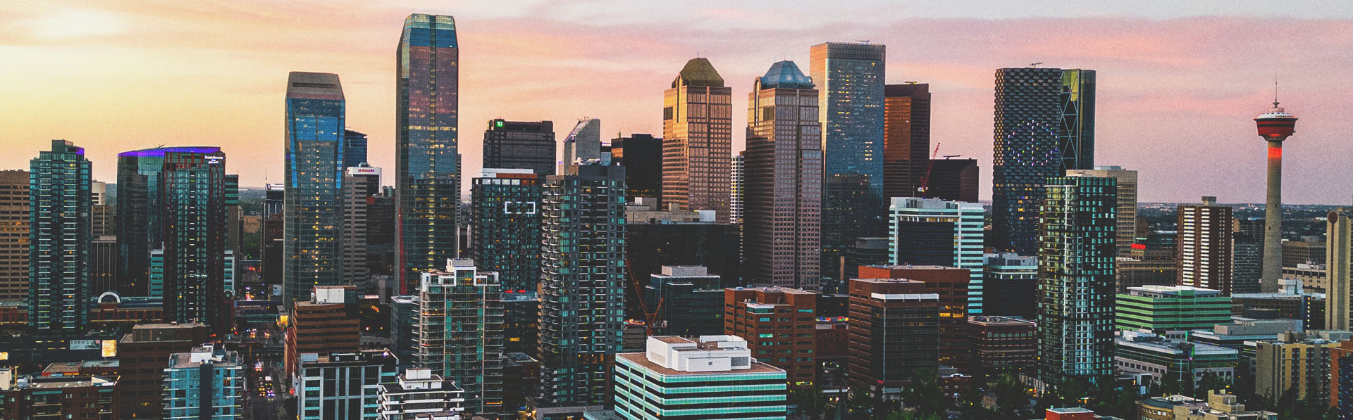 downtown Calgary skyline