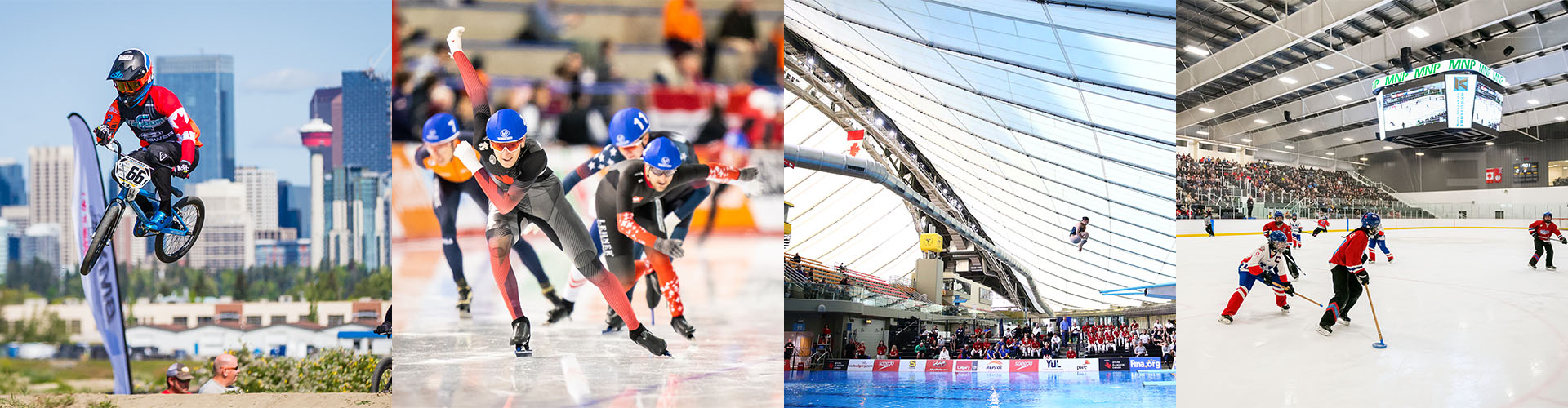 Compilation of major sporting events in Calgary