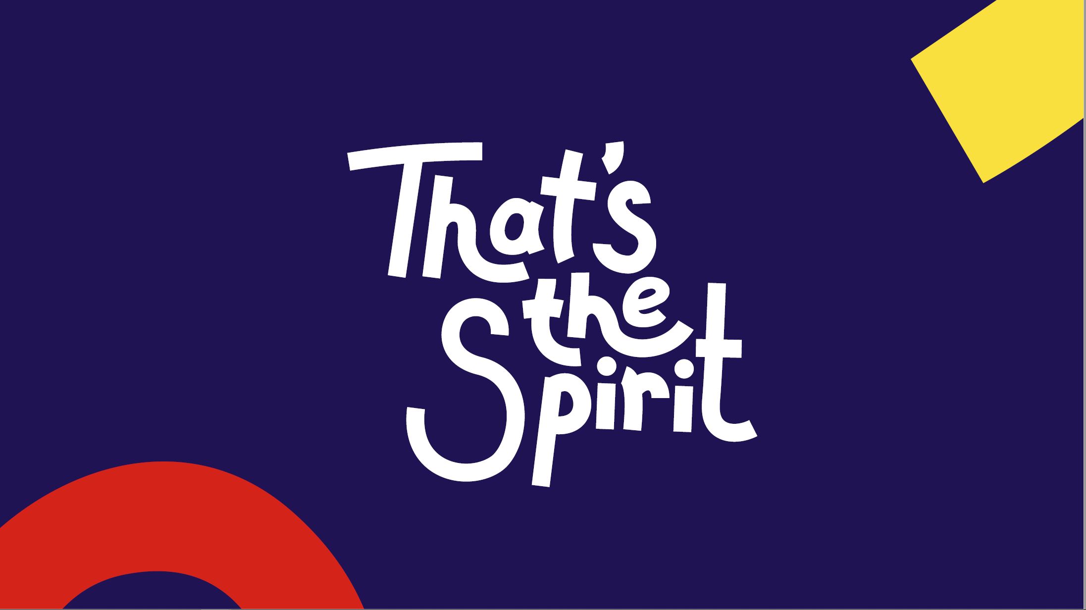 That's the Spirit wordmark