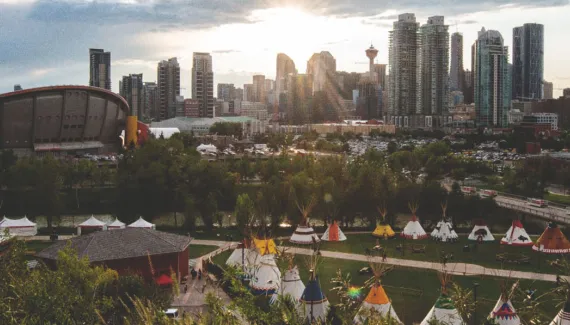 downtown Calgary skyline