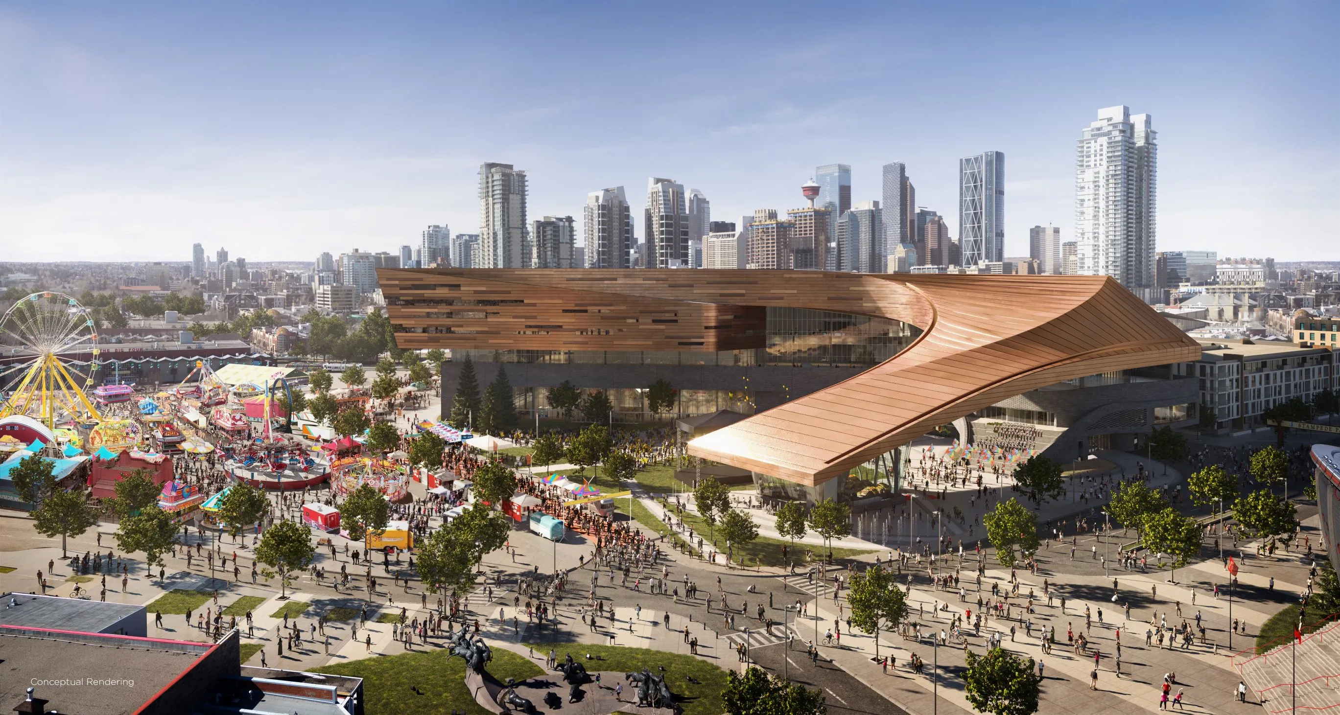 BMO Centre at Stampede Park rendering