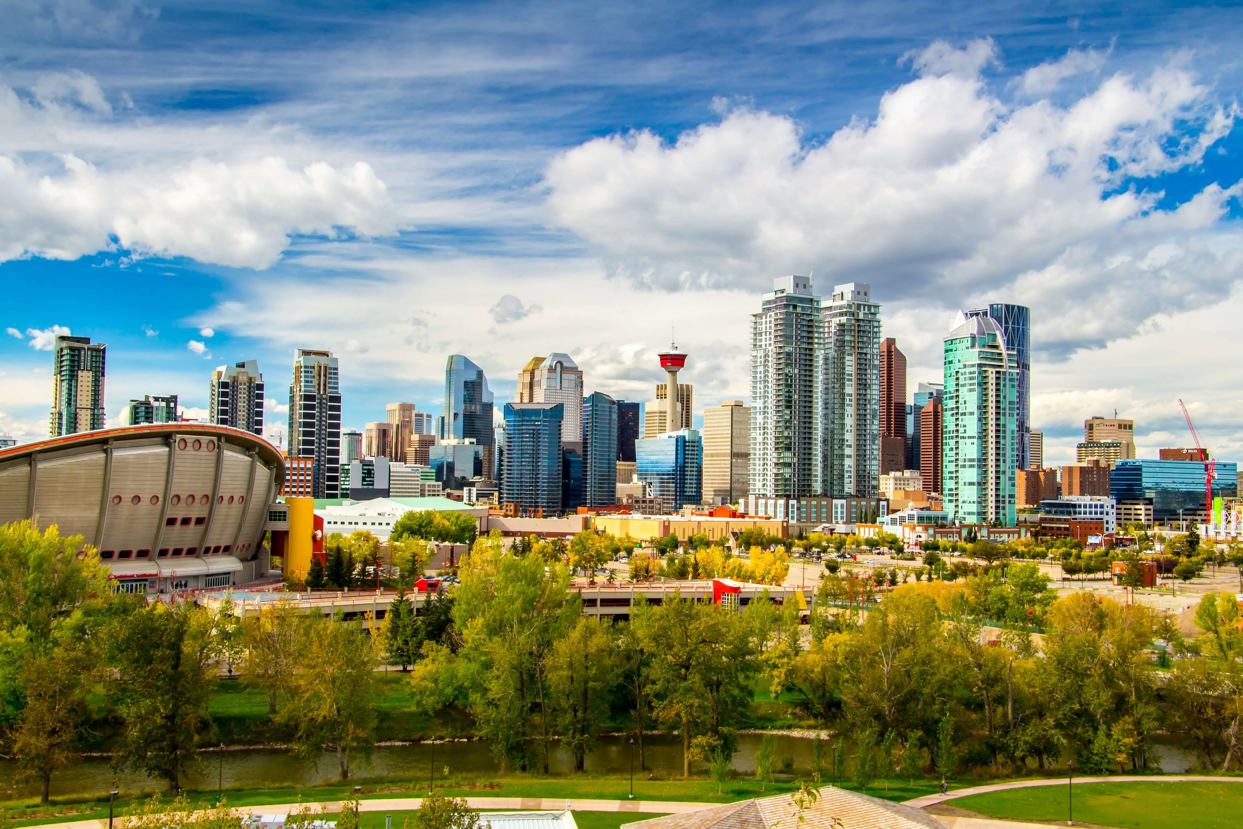 Calgary Cityscape daytime