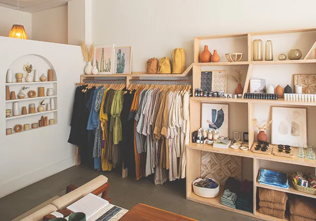 store interior of Fieldstudy