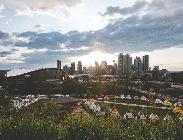 downtown Calgary skyline