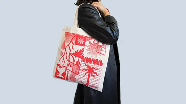 "Night Moves" tote bag