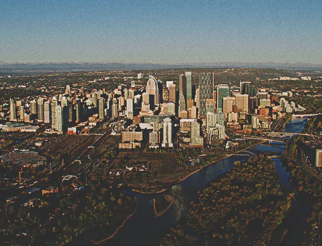 downtown Calgary skyline