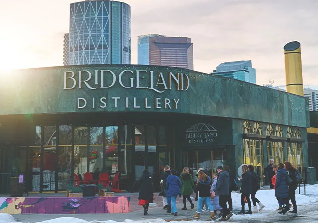 Bridgeland Distillery Exterior