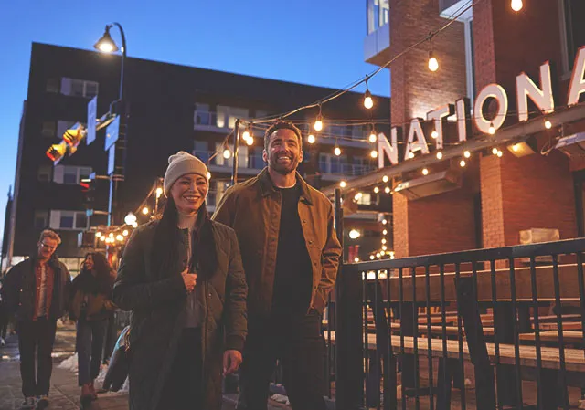 17th Ave is Calgary’s destination for bar hoping all year round. (Photo Credit: Colin Way)